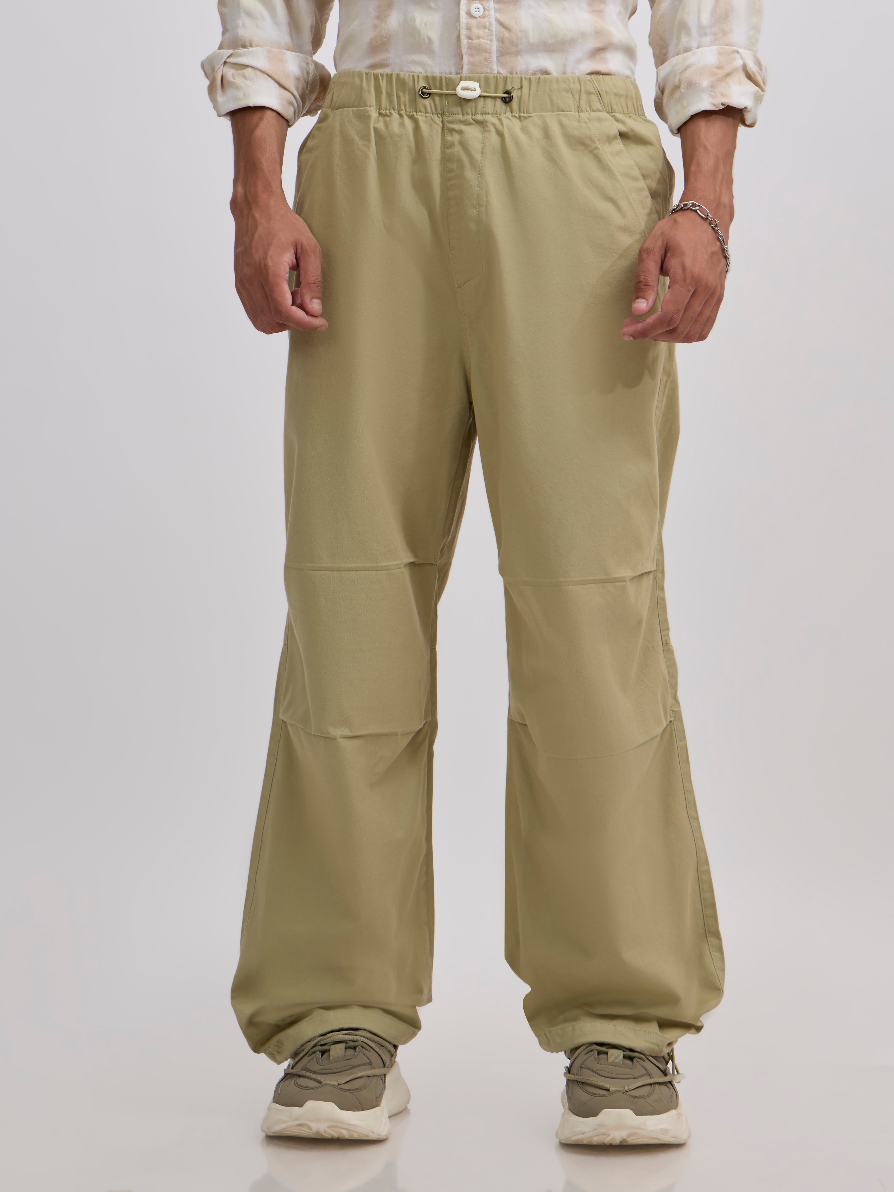 Vibeflex - Parachute Joggers - Iguana Green