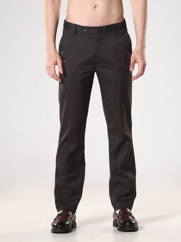 Wee 2.0 - Bootcut Formal Pant - Moss Green - Espanshe