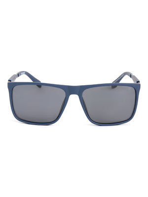 Men's Rectangle Sunglass - Midnight Blue