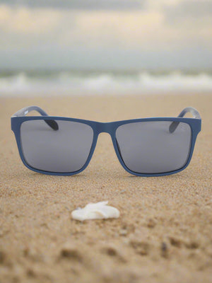Men's Rectangle Sunglass - Midnight Blue
