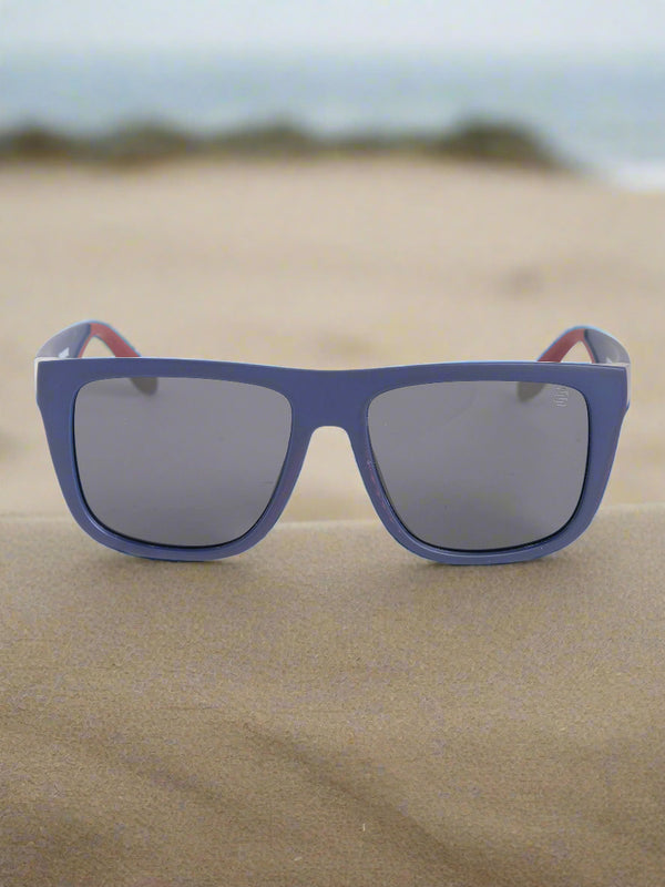 Solar Flex - Rectangle Sunglass - Midnight Blue