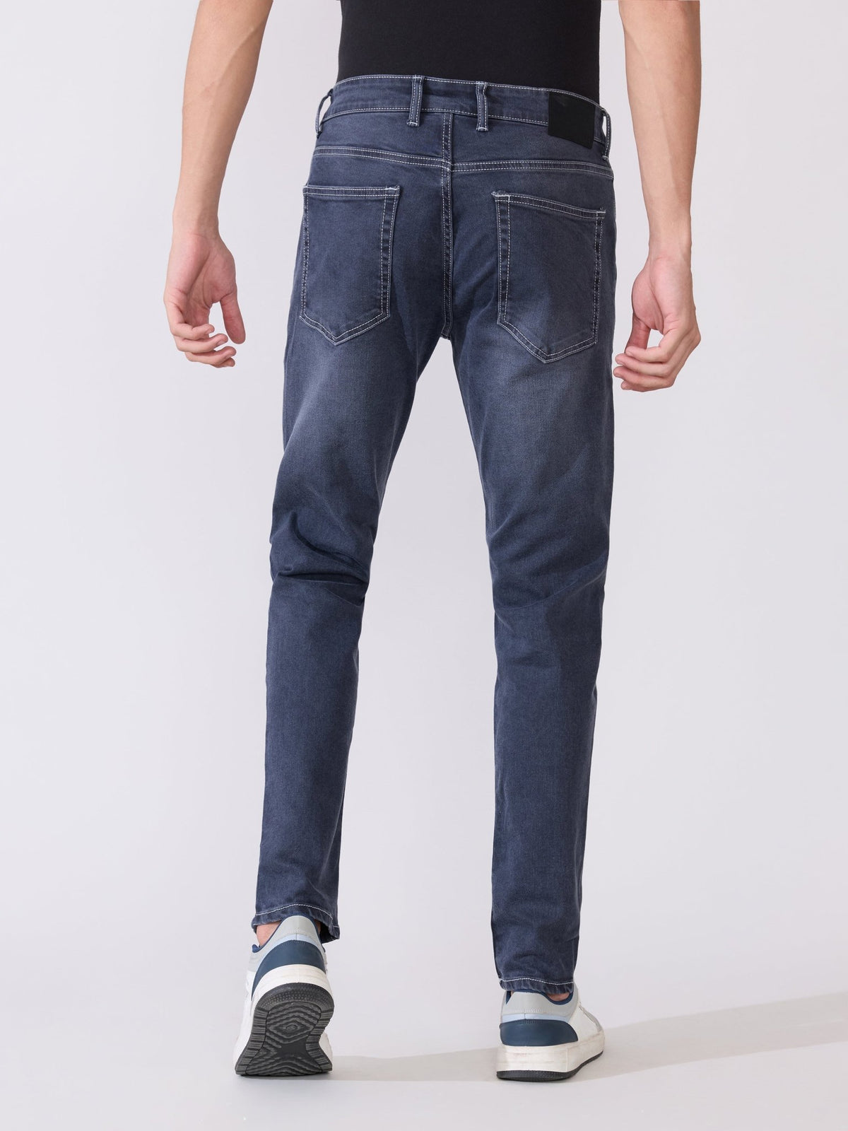 Rafin - Blue Shade Skinny Fit Jeans - Espanshe