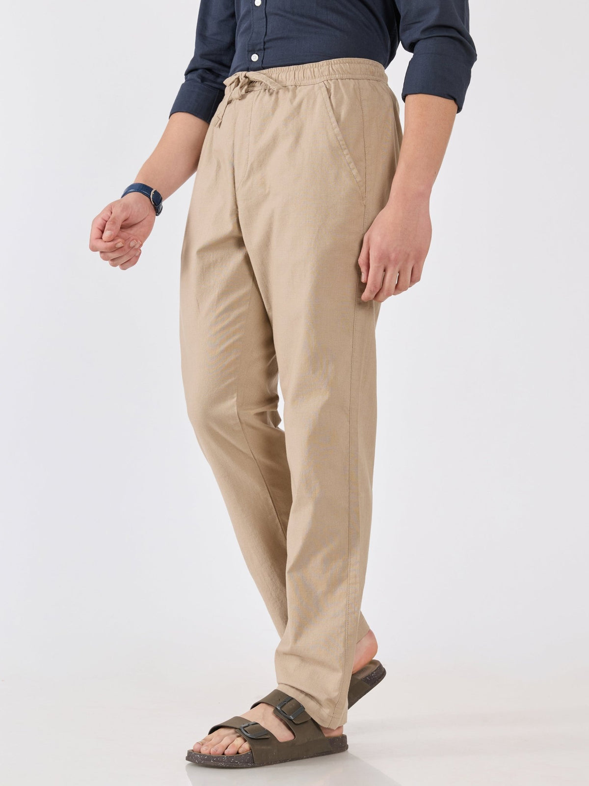 Grantham - Relaxed Fit Joggers - Bisque - Espanshe