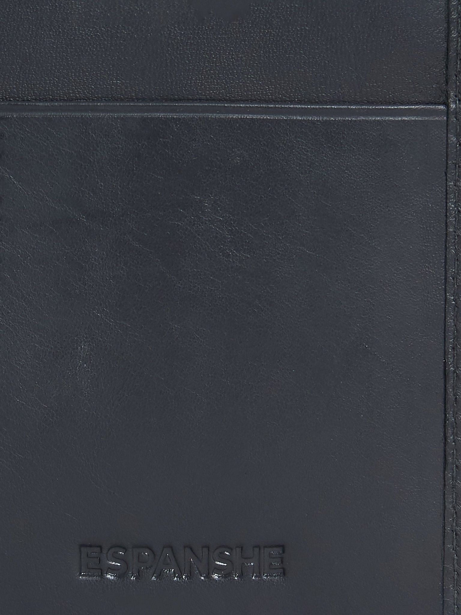 Arctic-11 - Card Holder Leather Wallet with ID Window - Grey - Espanshe