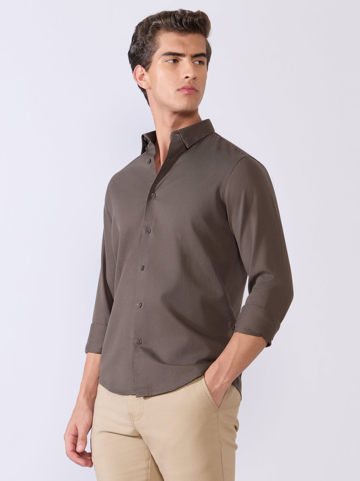 Nerato - Turkish Fit Cavalry Shirt - Chimera Grey - Espanshe