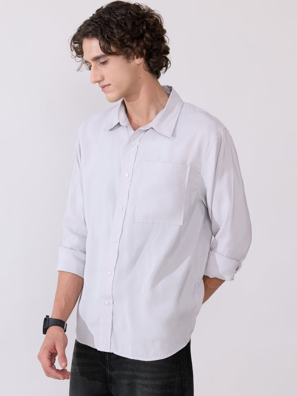 Men's Regular Shirt in Nimbus Cloud
