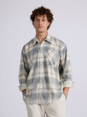 Men's Drop Shoulder Checks Shirt
