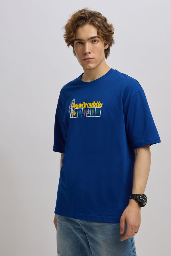 Lachlan - Printed Tshirt- Blue