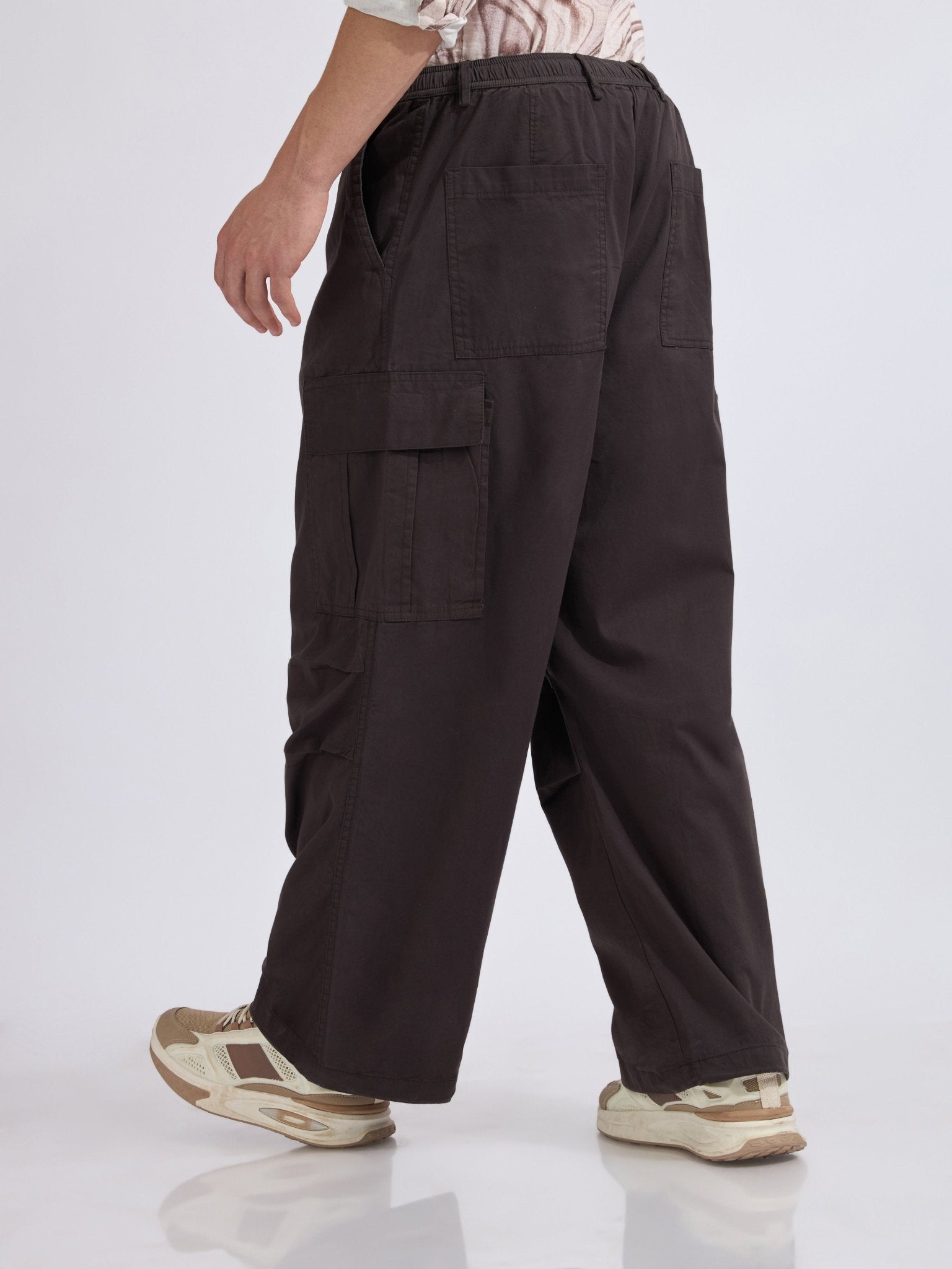 Yolka - Parachute Cargo Pants - Ash - Espanshe