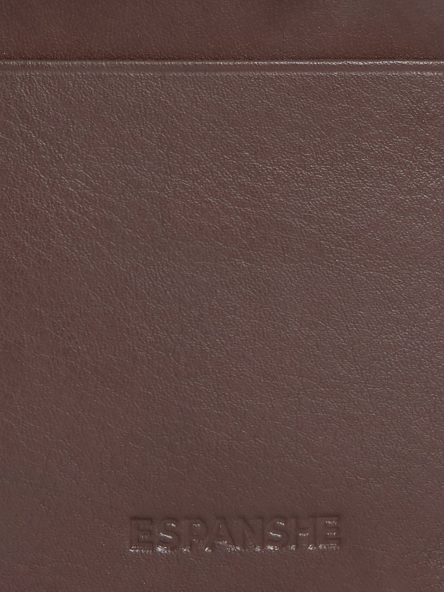 Arctic-11 - Card Holder Leather Wallet with ID Window - Brown - Espanshe