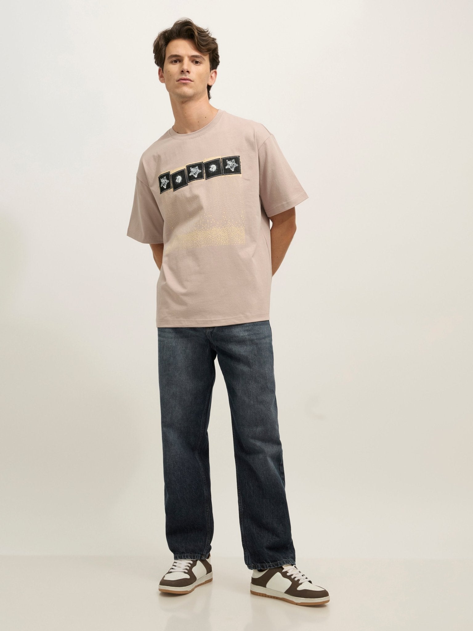 Wallace - Relaxed Fit Jeans - Blue Shade - Espanshe