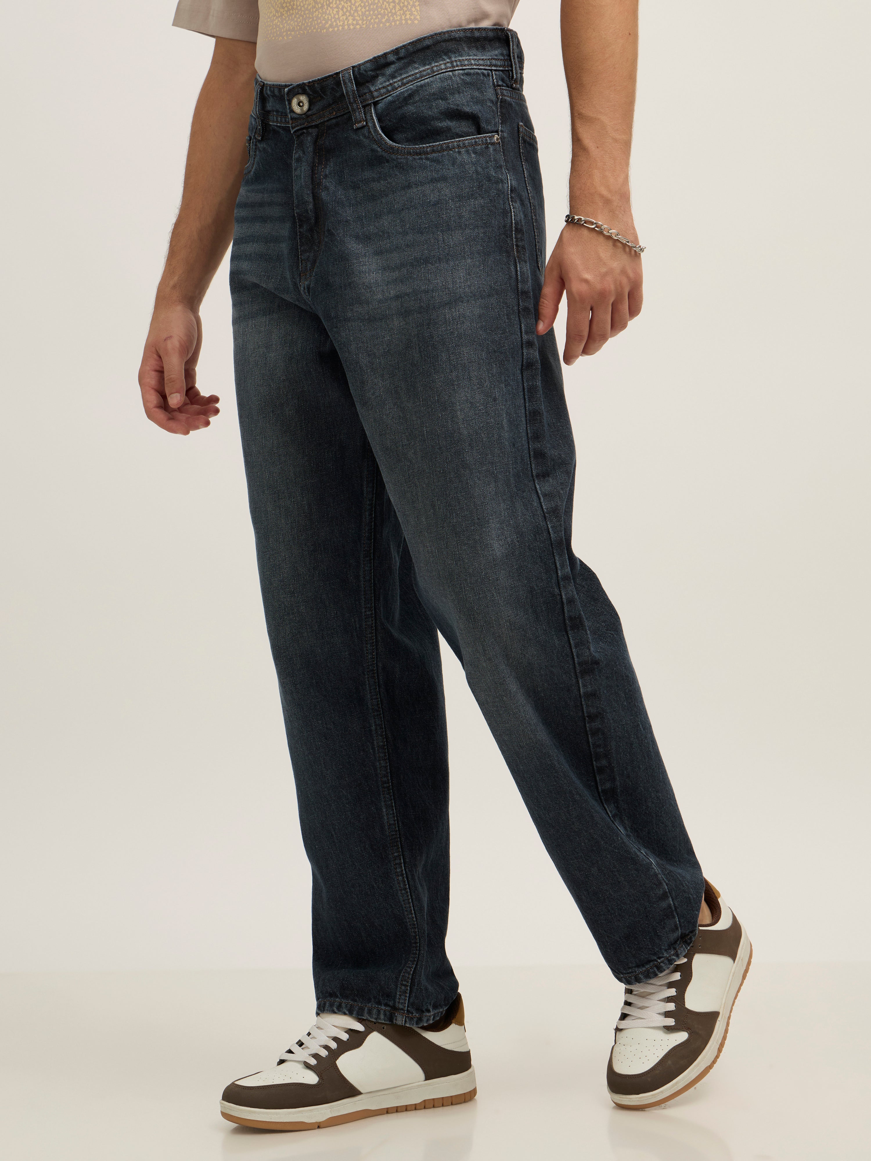 men's Wallace - Relaxed Fit Jeans in Blue Shade
