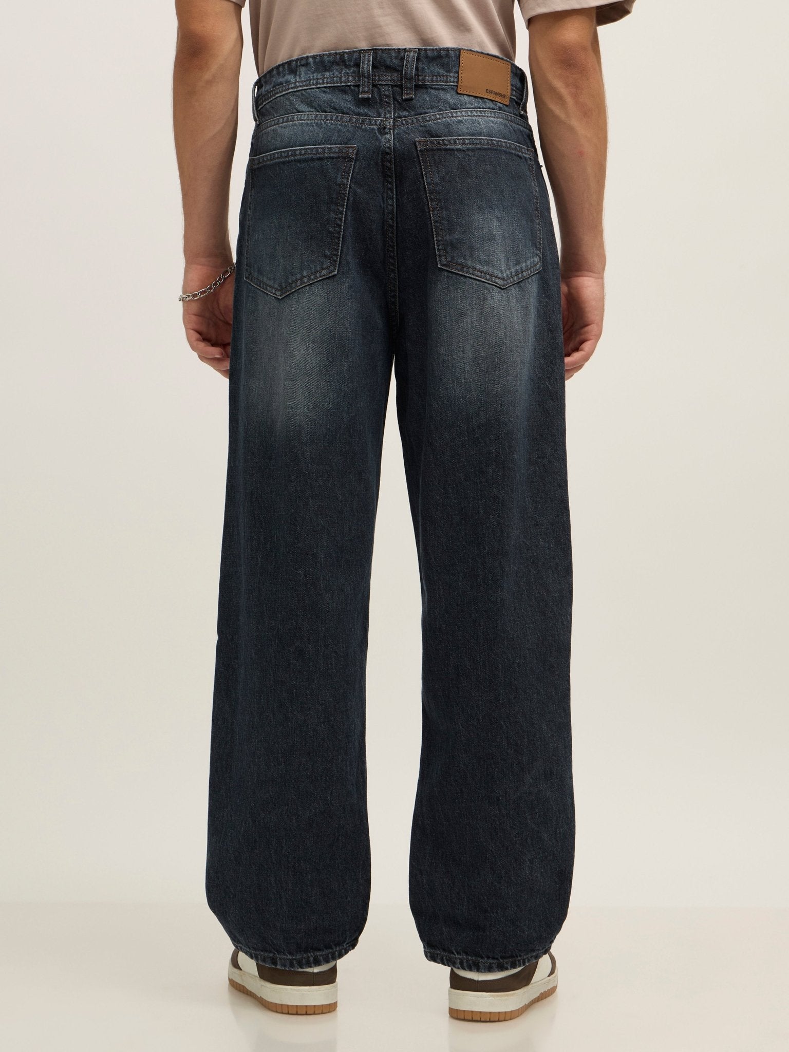 Wallace - Relaxed Fit Jeans - Blue Shade - Espanshe