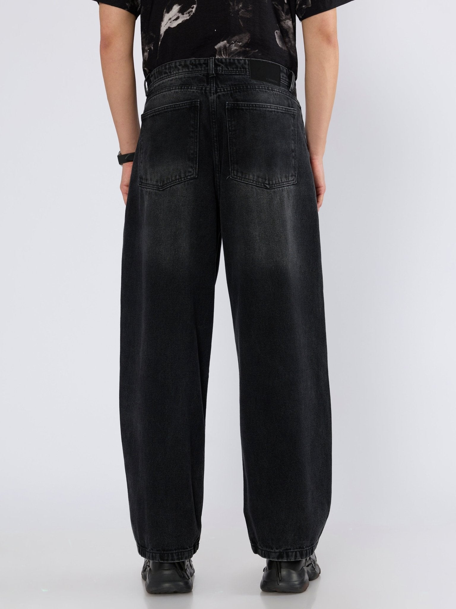 Reep - Super Baggy Jeans - Black Fade - Espanshe