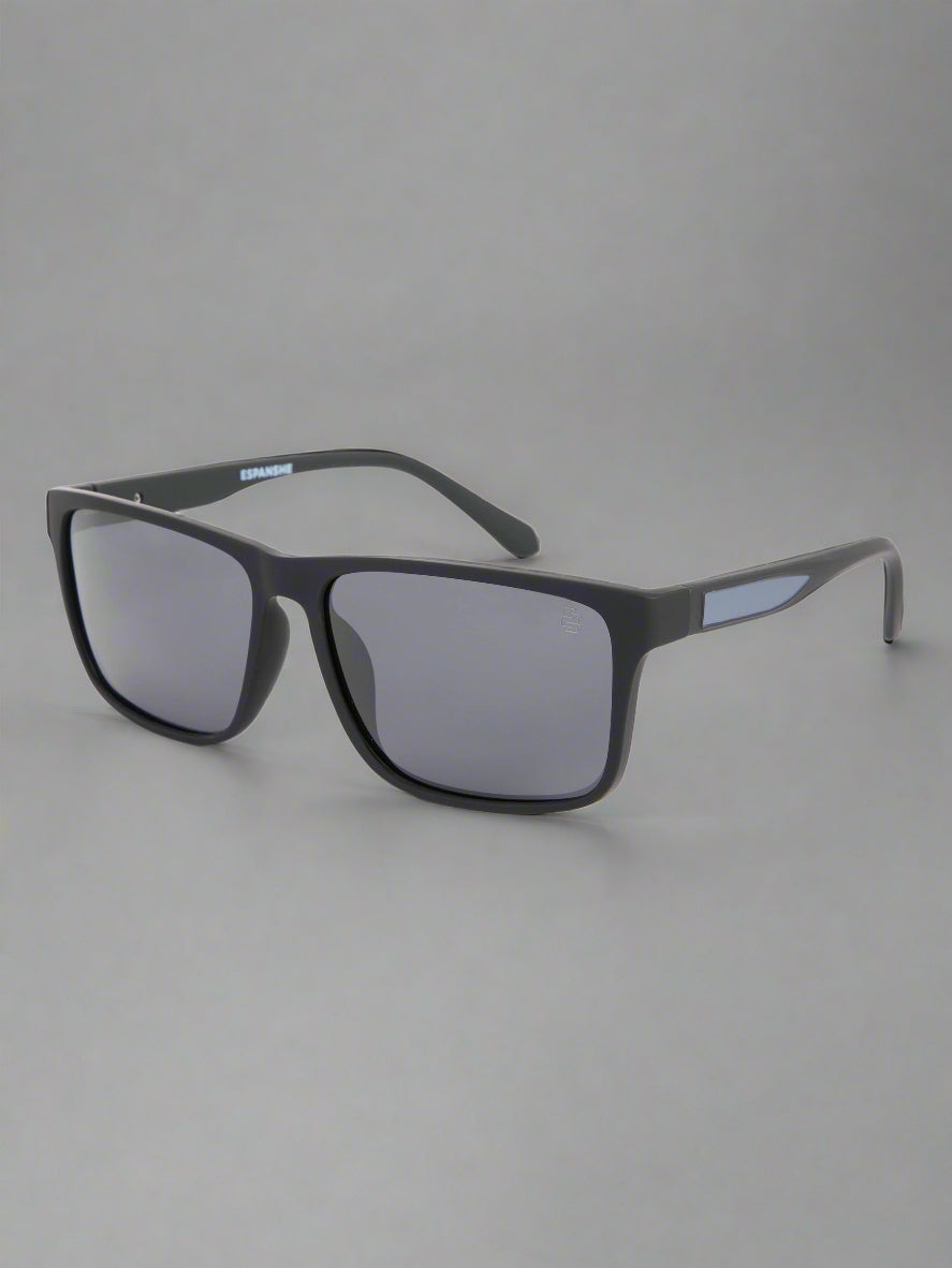 Men's Rectangle Sunglass - Black
