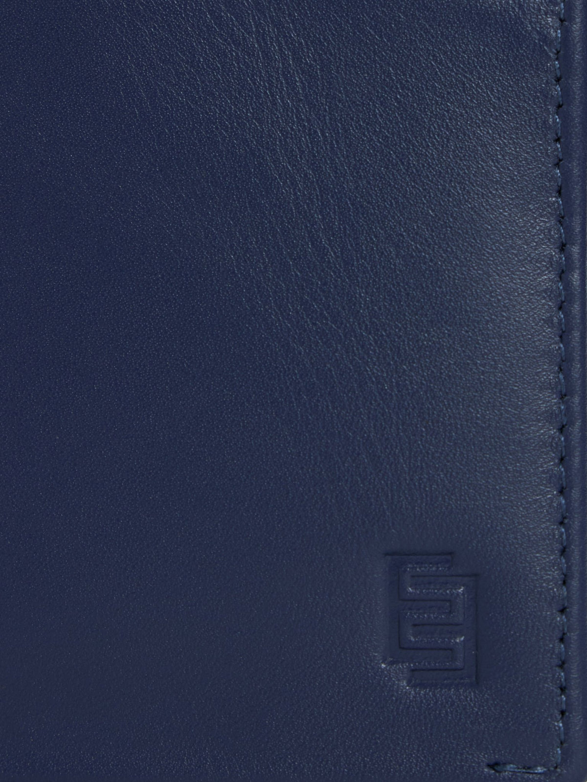 Arctic-3 - Bi-Fold Leather Wallet - Navy Blue - Espanshe