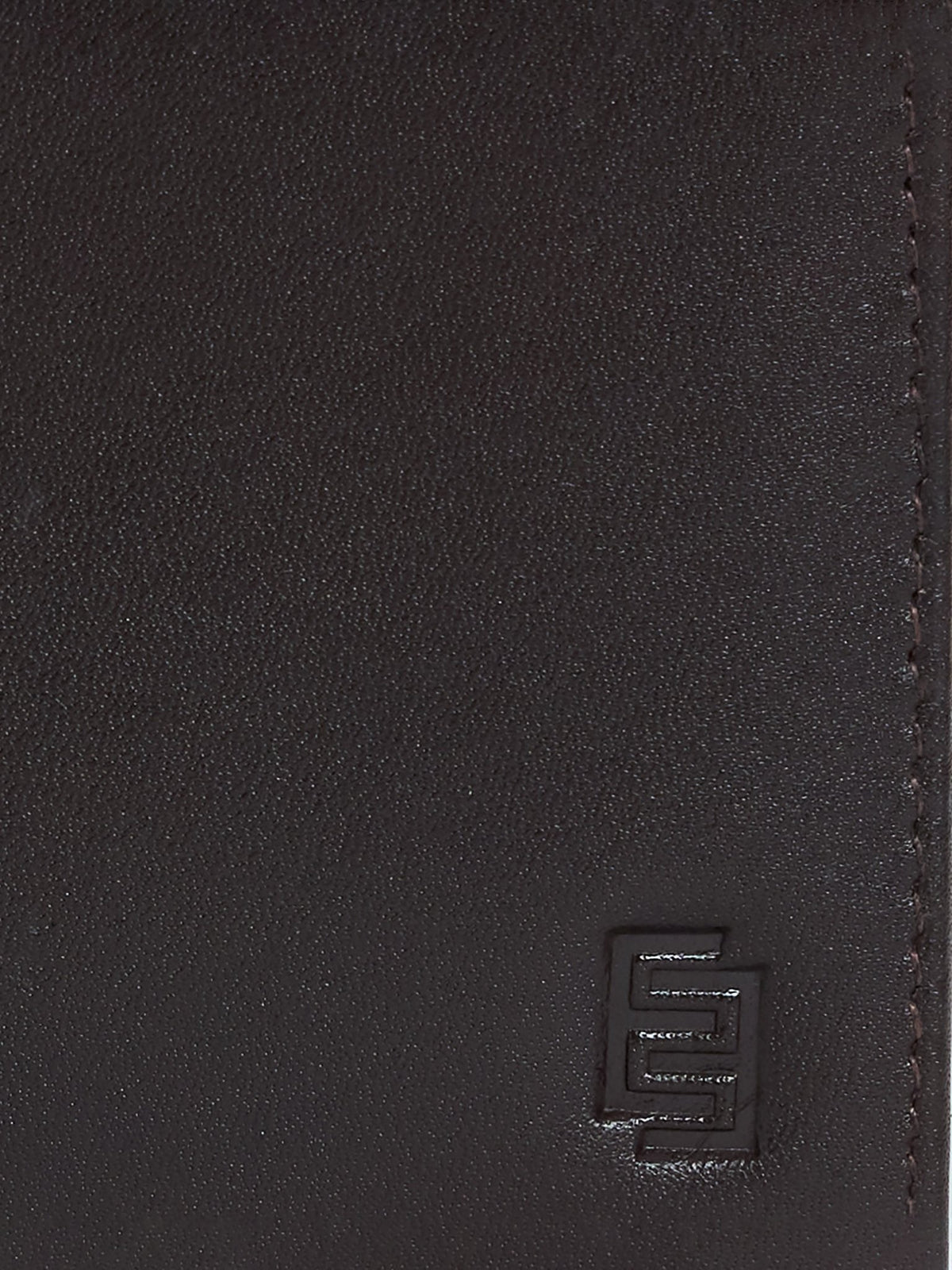 Arctic-5 - Vertical Leather ID Wallet - Brown - Espanshe
