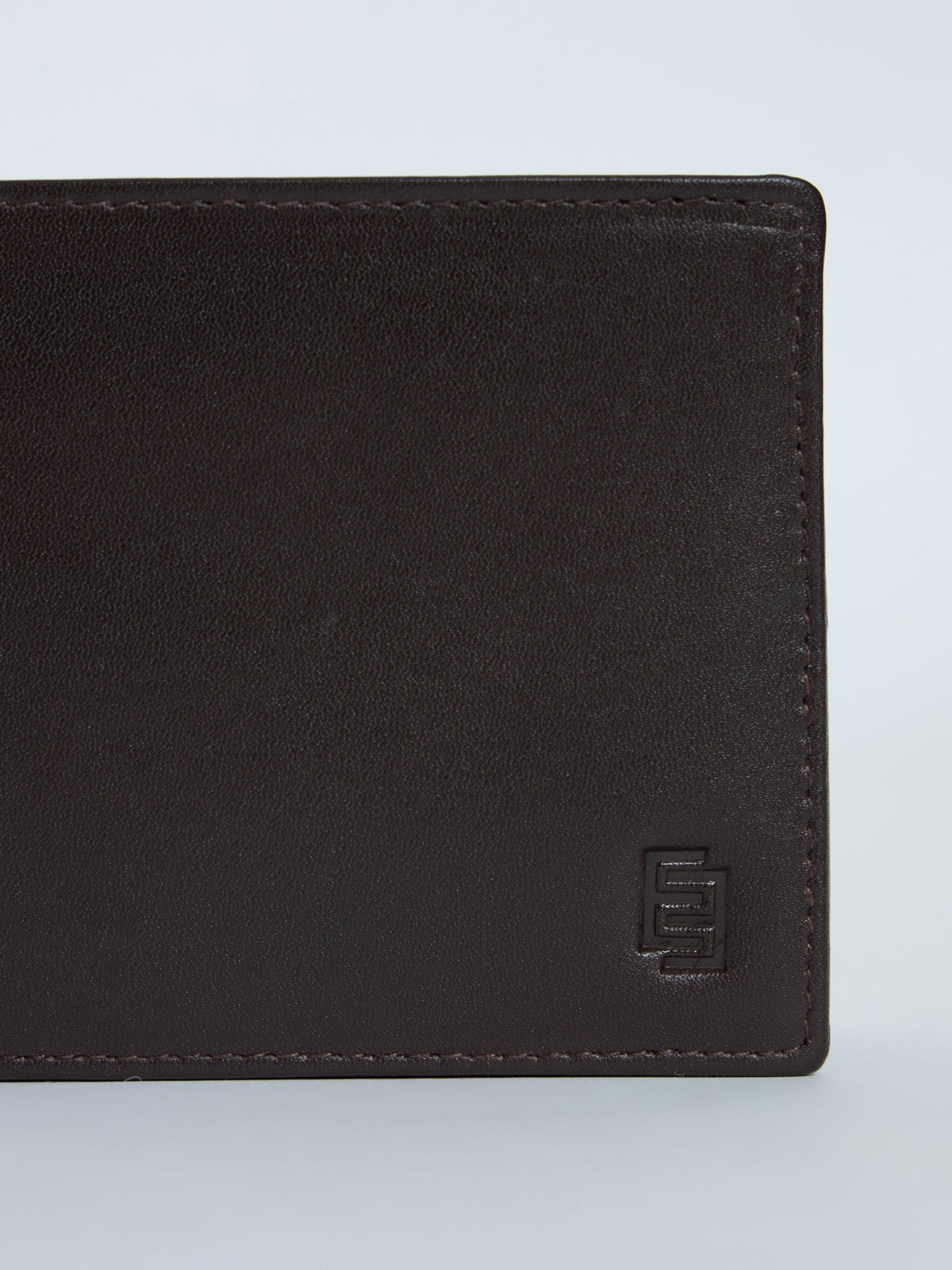 Arctic-5 - Vertical Leather ID Wallet - Brown - Espanshe