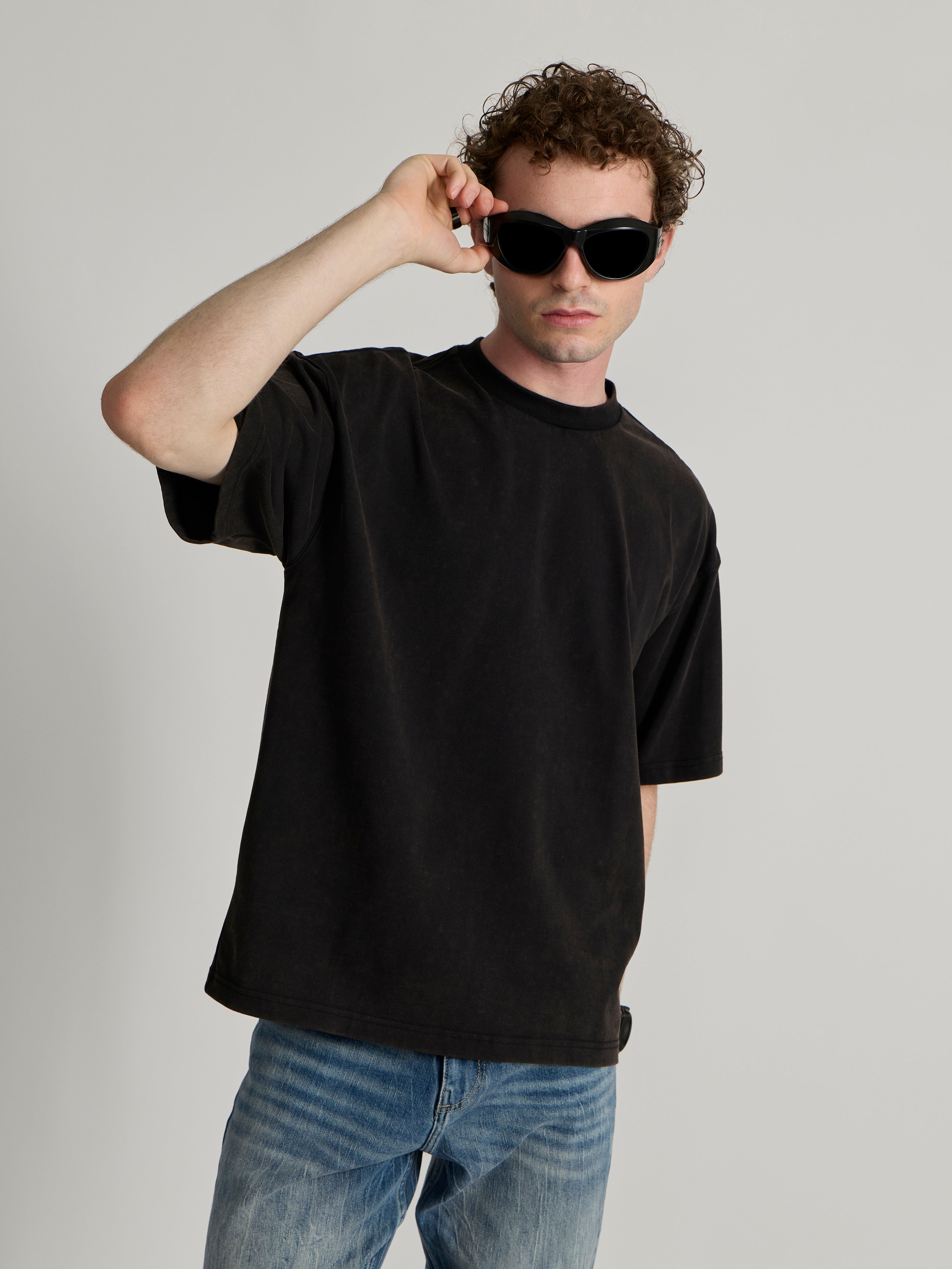 Men's  Baggy T-Shirt in black