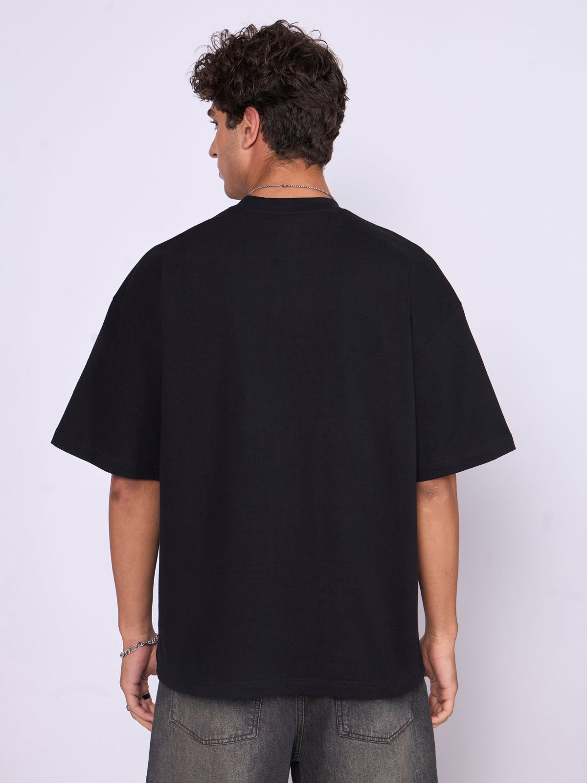 Stirling - Loose Fit T-Shirt - Black - Espanshe