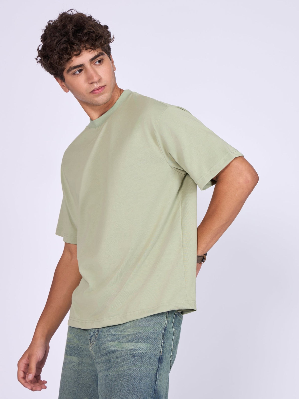 Stirling - Loose Fit T-Shirt - Pista - Espanshe