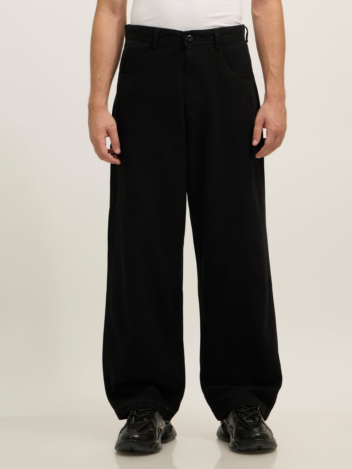 Bentley - Super Baggy Cargo Pant - Black - Espanshe