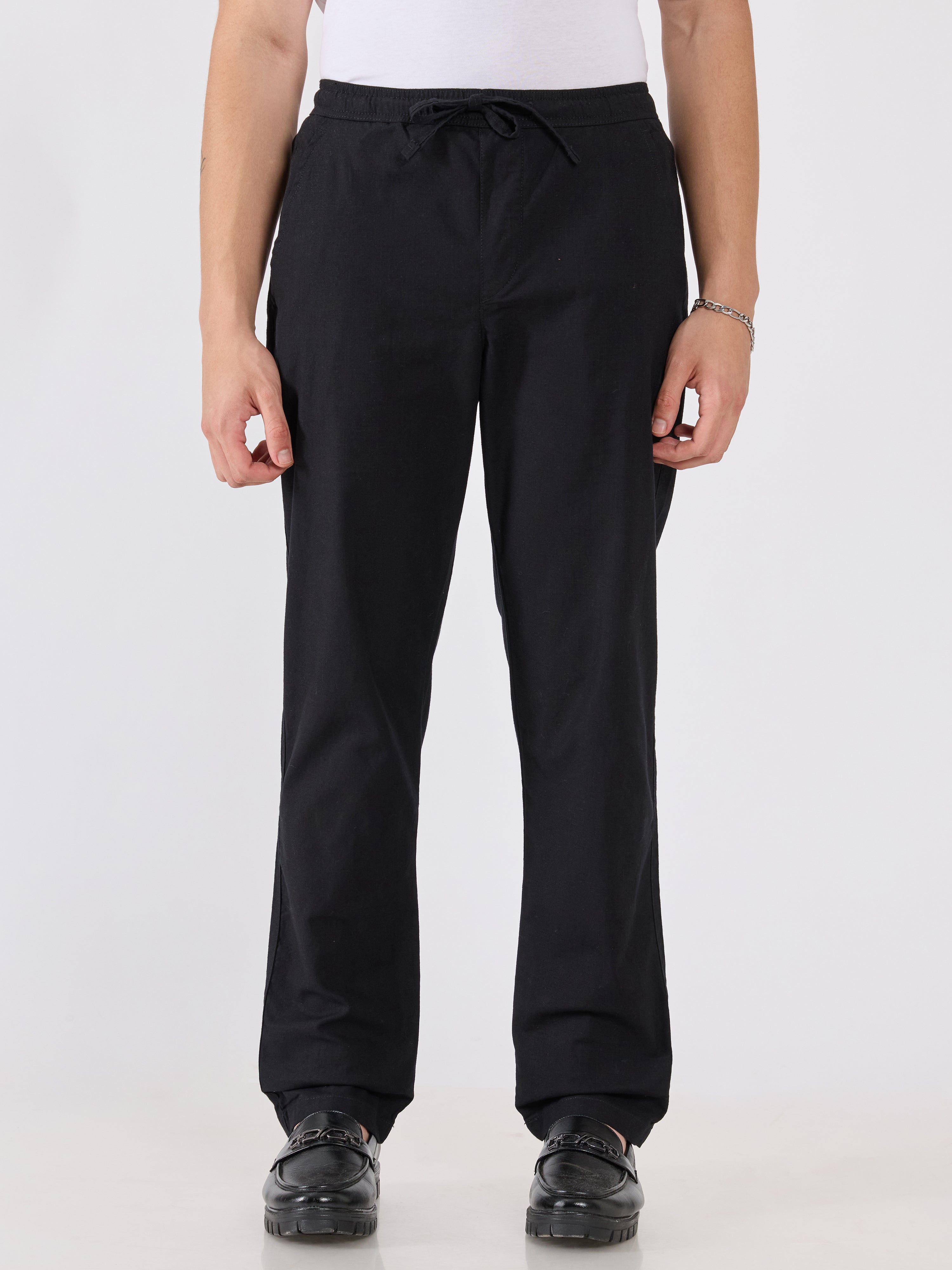 Men's  Relaxed Fit Joggers - black