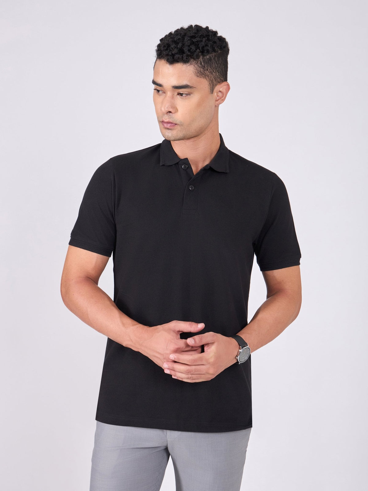 Norwell - Polo T-Shirt - Black - Espanshe