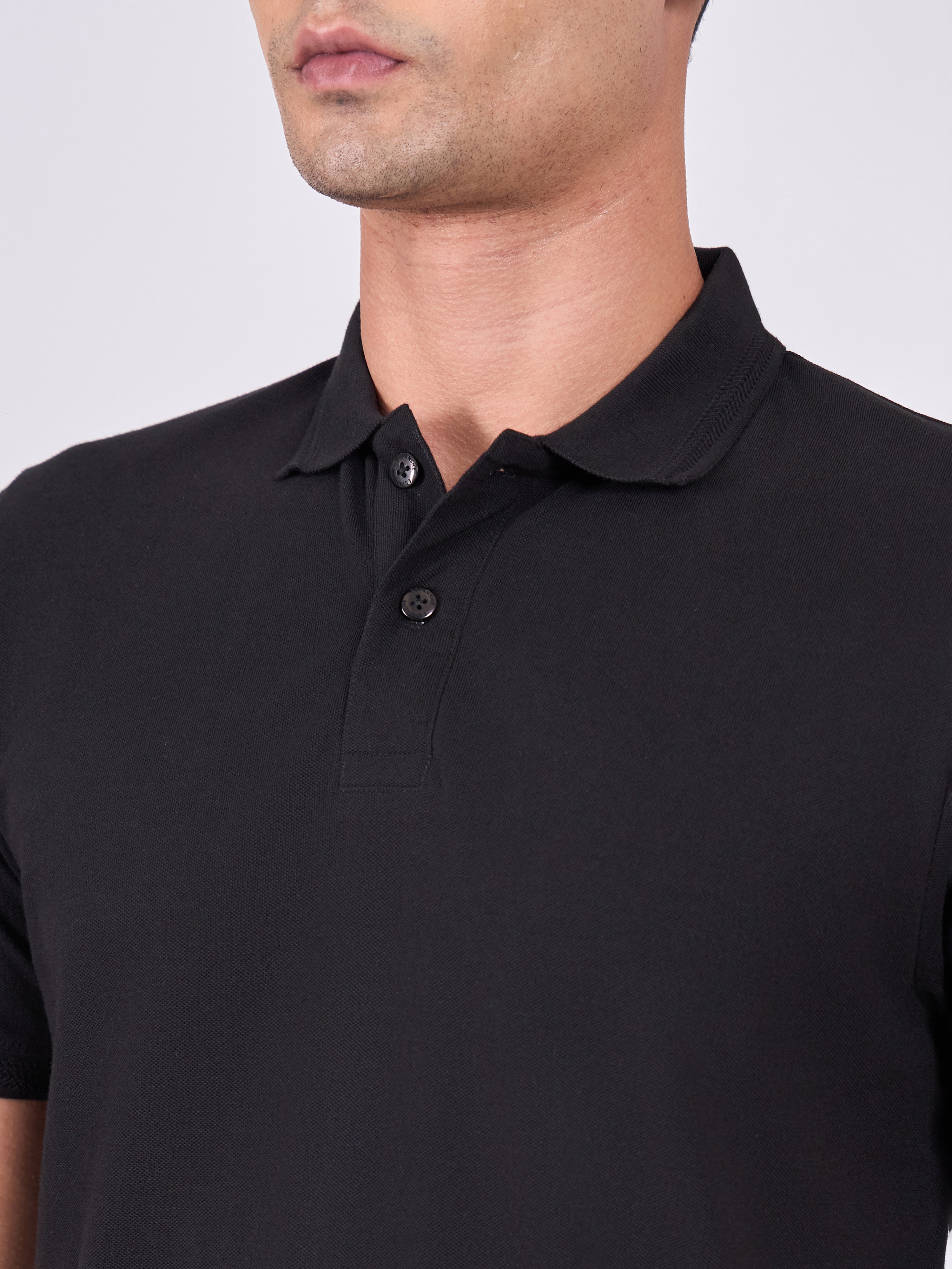 Men's Polo T-Shirt - black
