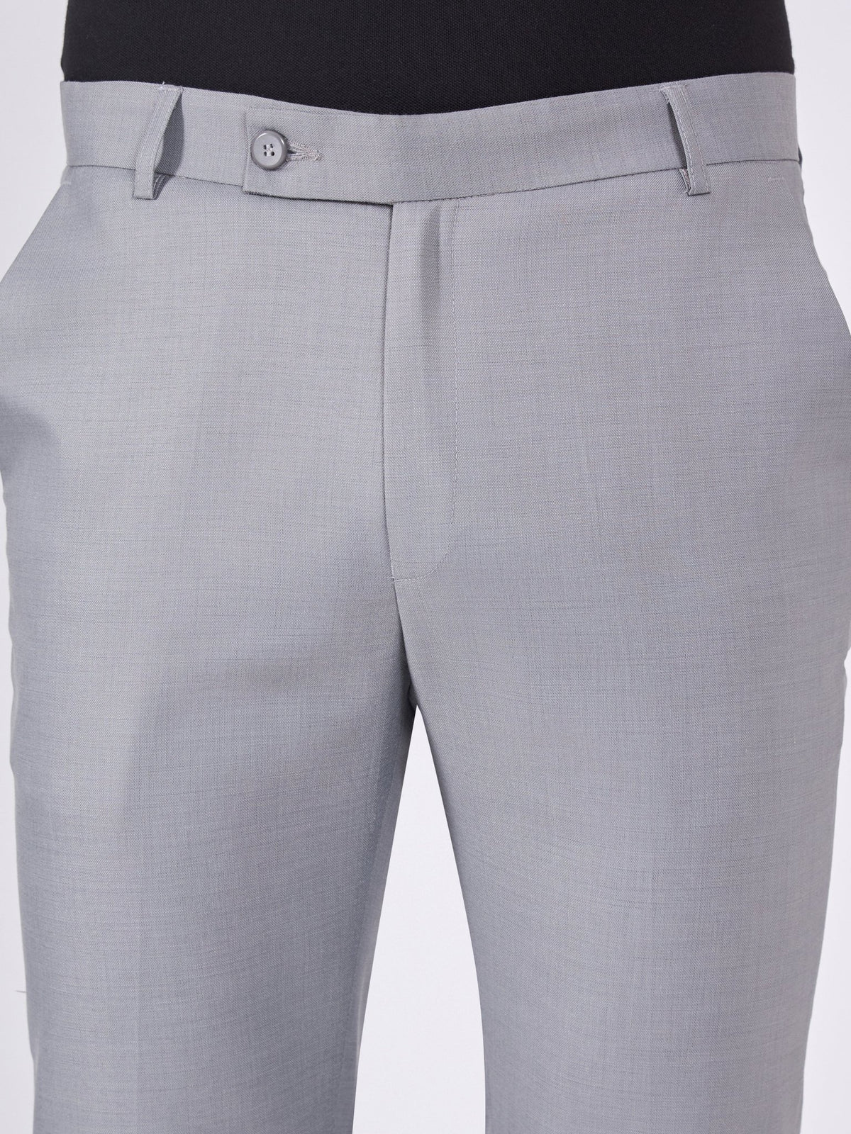 Itron - Skinny Fit Formal Pant - Grey - Espanshe