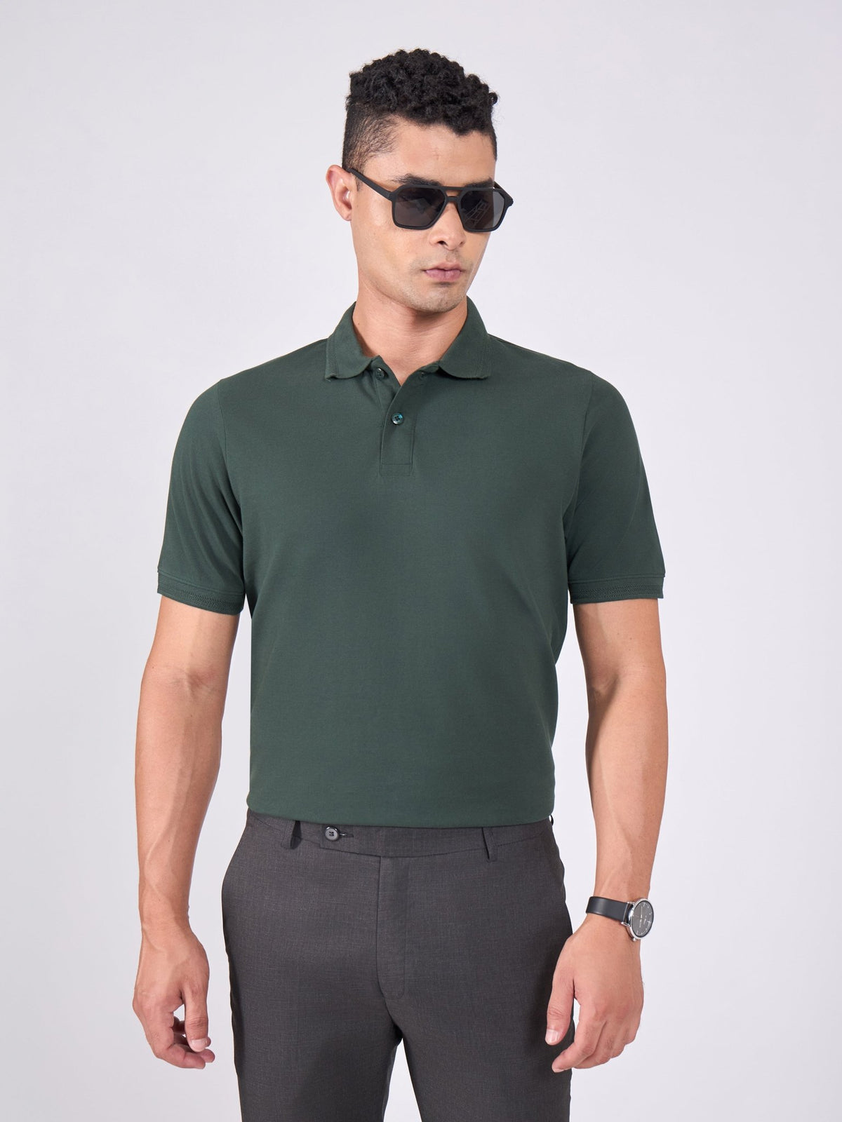 Norwell - Polo T-Shirt - Bottle Green - Espanshe