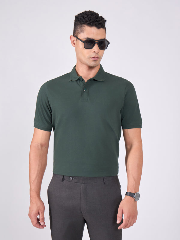 Norwell - Polo T-Shirt -  Bottle Green