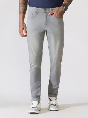 men's Grey Shade Skinny Fit Jeans