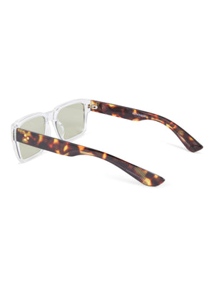 Men's Square Sunglass in  Gold Brown
