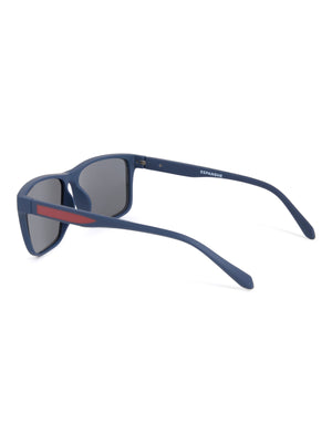 Men's Rectangle Sunglass - Midnight Blue
