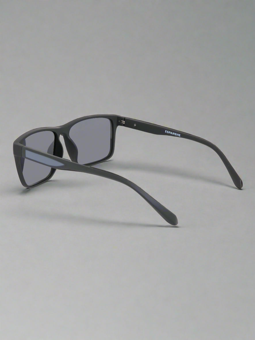 Men's Rectangle Sunglass - Black
