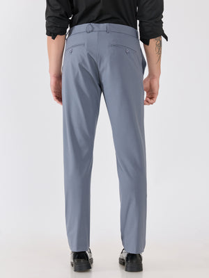 Men's Slim Fit Formal Pant - light gray