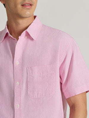 Men's Striped shirt in pink