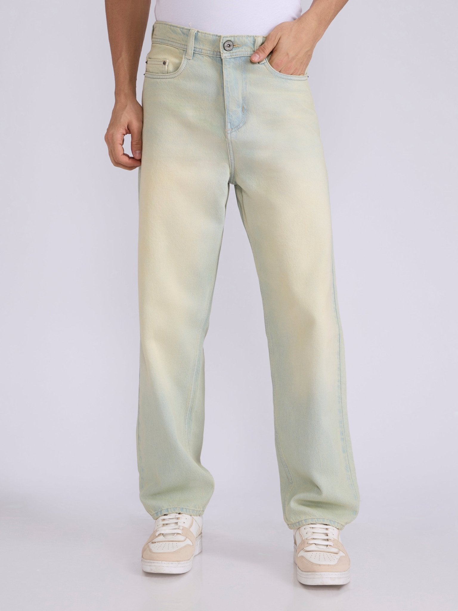 Xenon - Relaxed Fit Jeans - Blue Shade - Espanshe