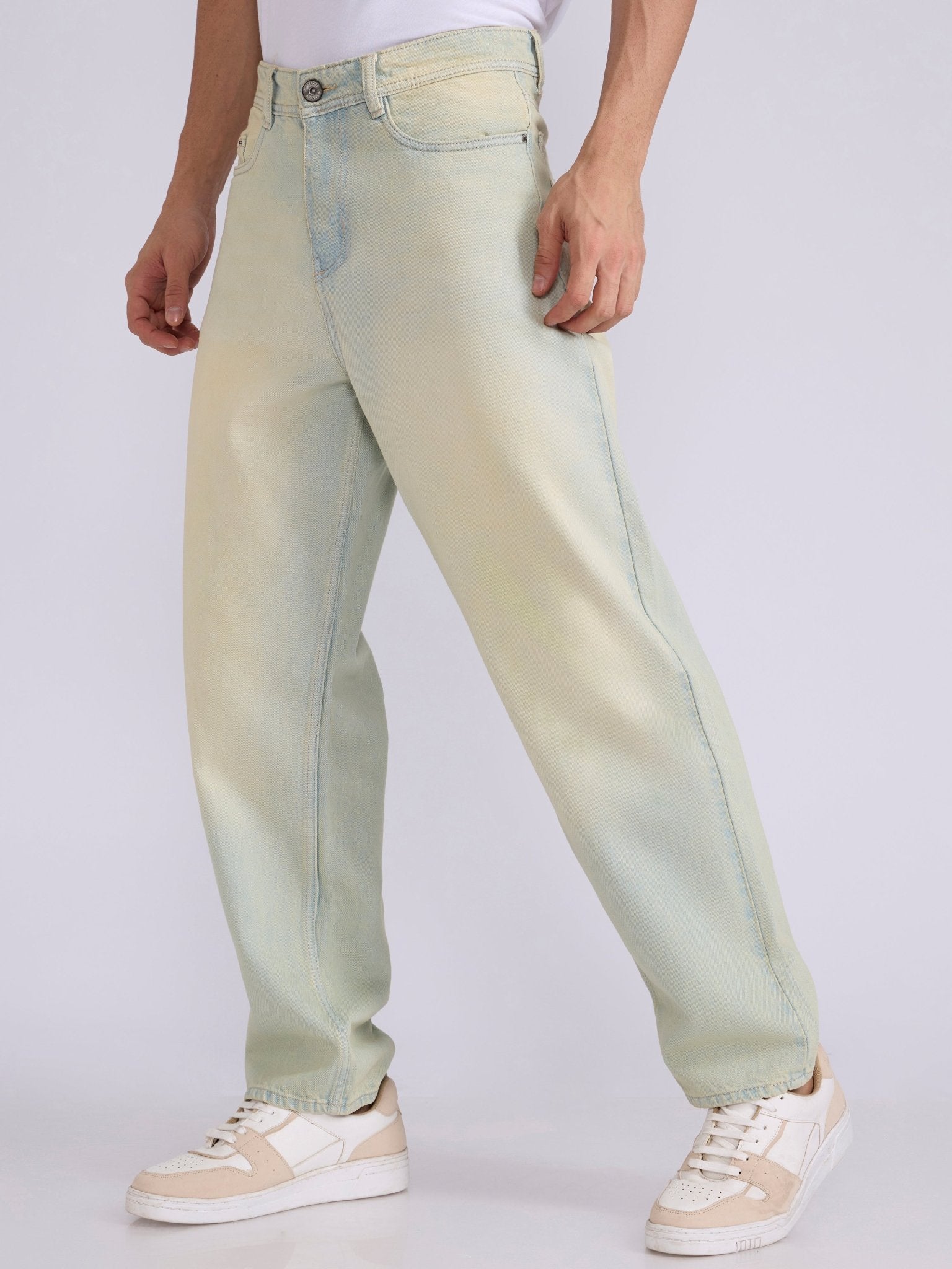 Xenon - Relaxed Fit Jeans - Blue Shade - Espanshe