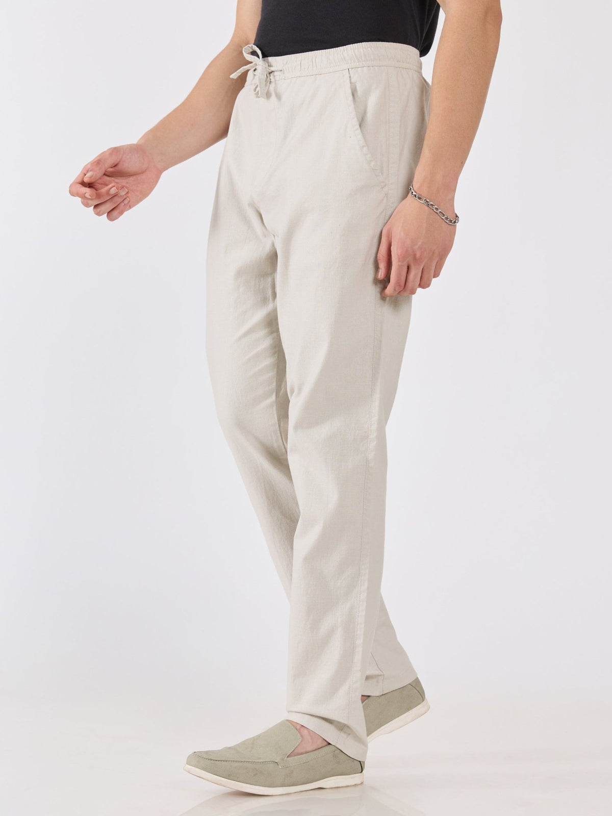 Grantham - Relaxed Fit Joggers - Light Grey - Espanshe