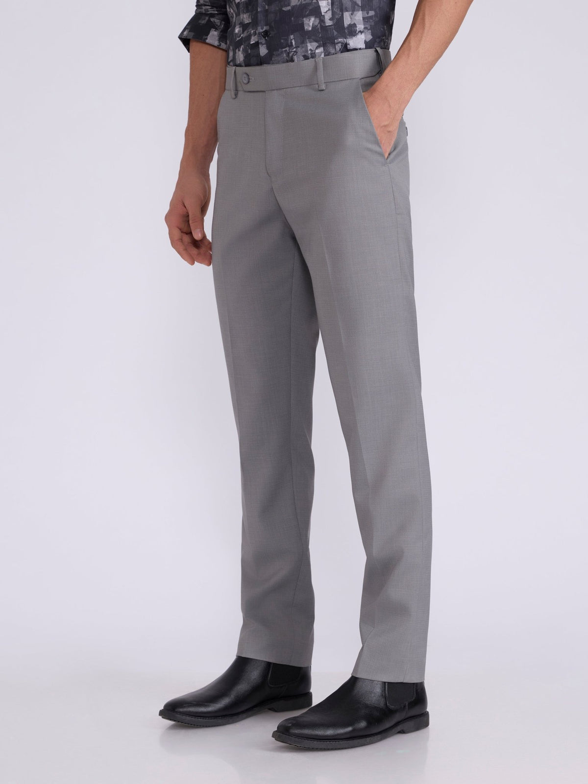 Maxim - Classic Formal Pant - Dark Grey - Espanshe