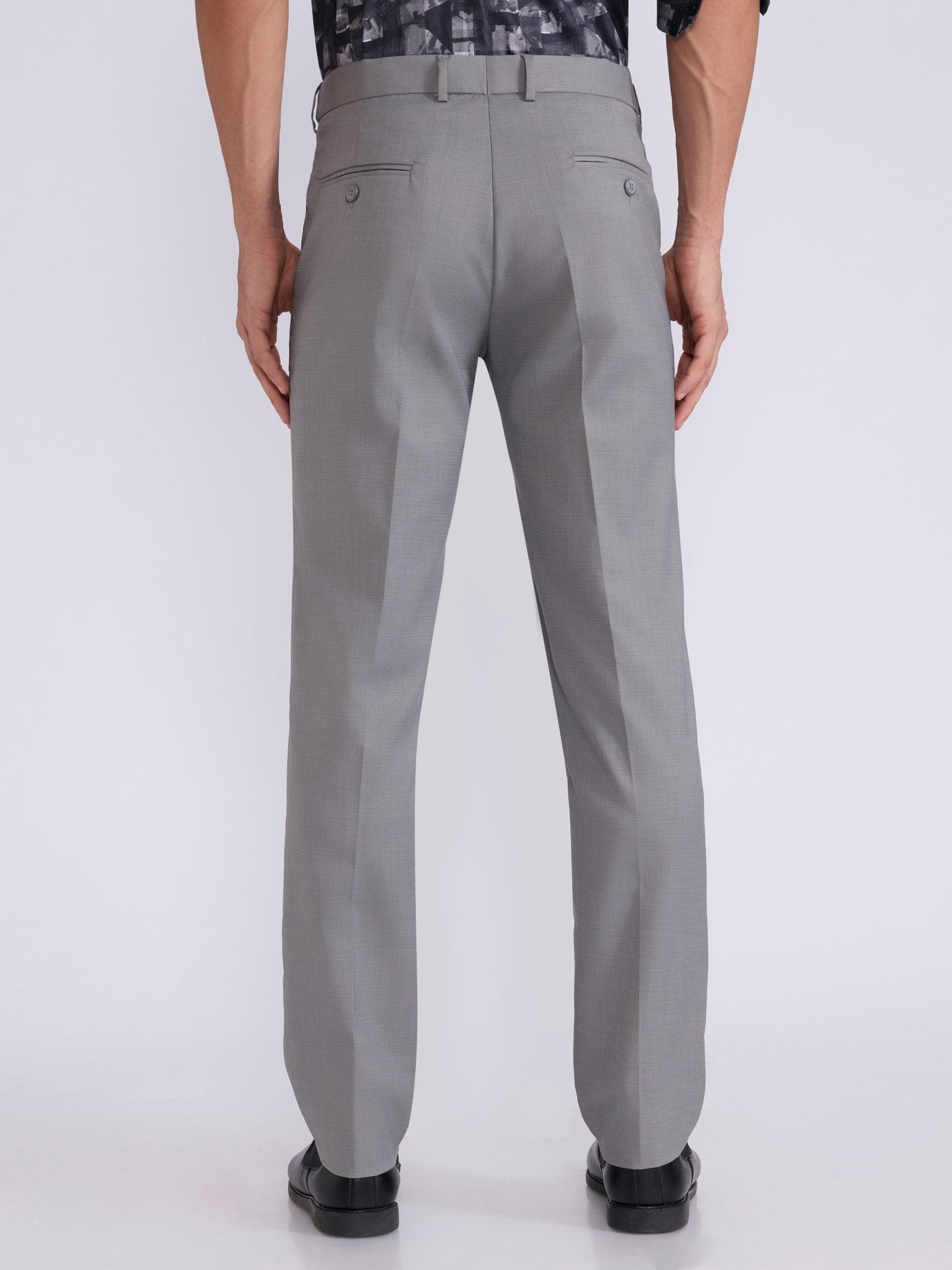 Maxim - Classic Formal Pant - Dark Grey - Espanshe