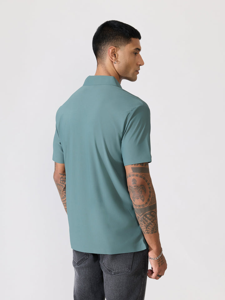 Men's Regular Fit Polo T-Shirt - hunter green