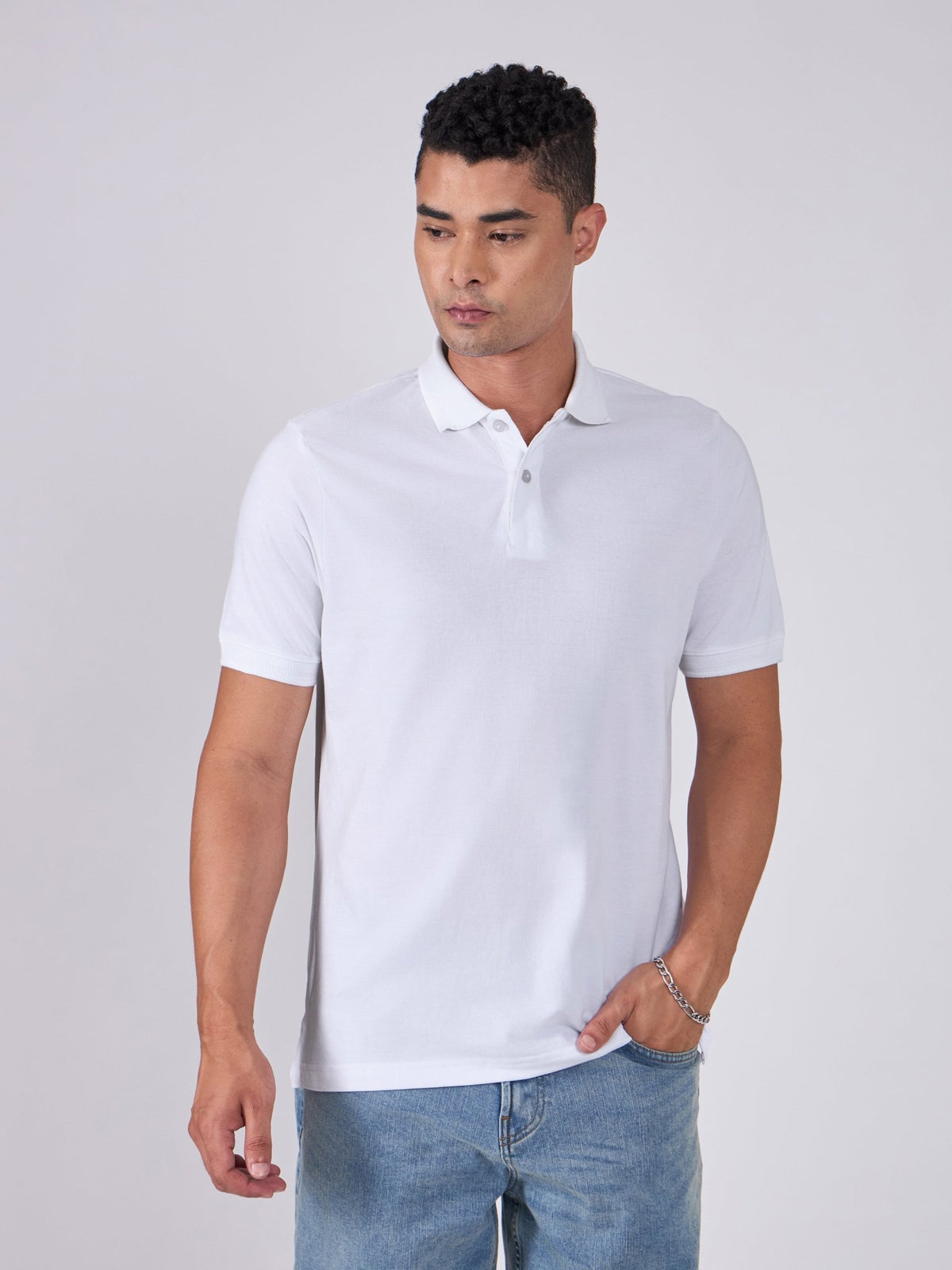 Norwell - Polo T-Shirt - White - Espanshe