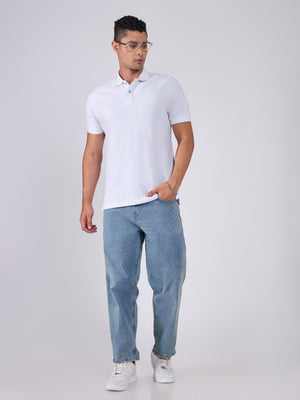 Men's Polo T-Shirt - white