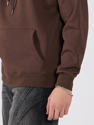 Men's Pullover Hoodie - coffee