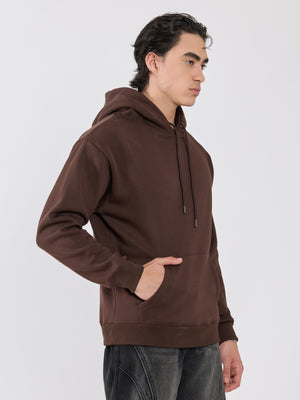 Men's Pullover Hoodie - coffee
