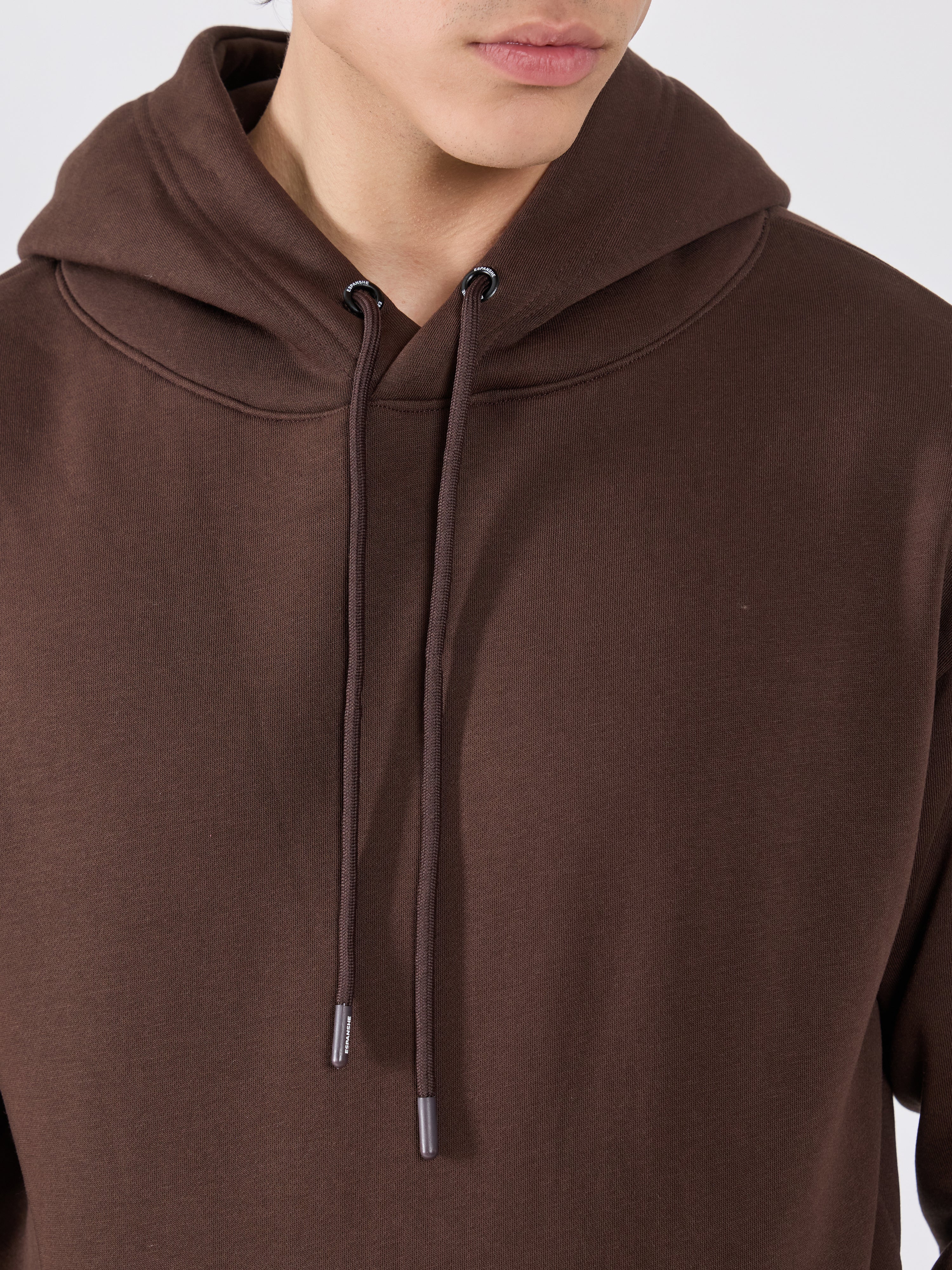 Men's Pullover Hoodie - coffee