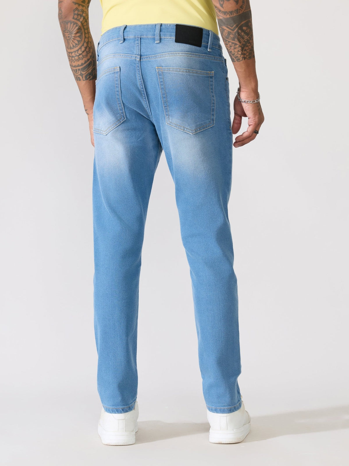 Rofin - Blue Shade Skinny Fit Jeans - Espanshe